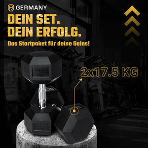 Hexagon Hantel Paar | 2.5 - 37.5kg