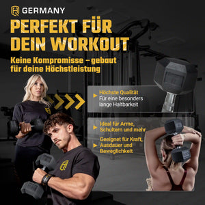 Hexagon Hantel Paar | 2.5 - 37.5kg