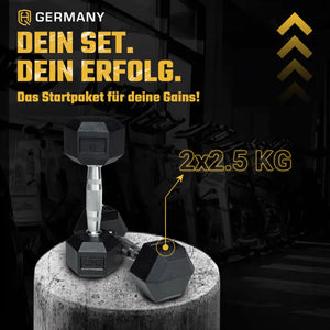 Hexagon Hantel Paar | 2.5 - 37.5kg