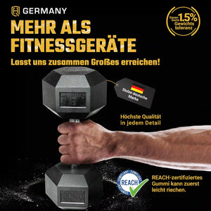 Hexagon Hantel Paar | 2.5 - 37.5kg