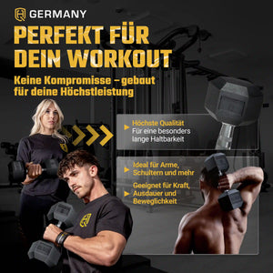 Hexagon Hantel Paar | 2.5 - 37.5kg