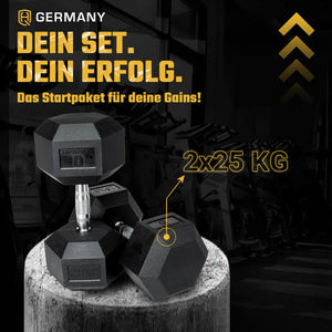 Hexagon Hantel Paar | 2.5 - 37.5kg