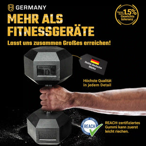 Hexagon Hantel Paar | 2.5 - 37.5kg