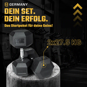 Hexagon Hantel Paar | 2.5 - 37.5kg
