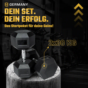 Hexagon Hantel Paar | 2.5 - 37.5kg