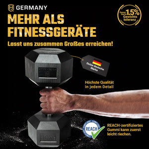 Hexagon Hantel Paar | 2.5 - 37.5kg