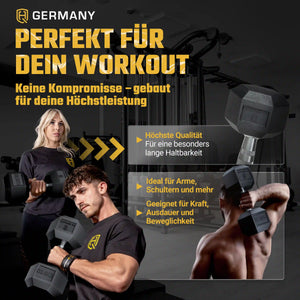 Hexagon Hantel Paar | 2.5 - 37.5kg