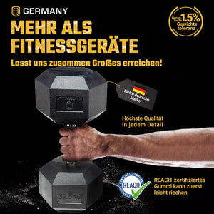 Hexagon Hantel Paar | 2.5 - 37.5kg