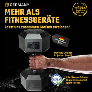 Hexagon Hantel Paar | 2.5 - 37.5kg