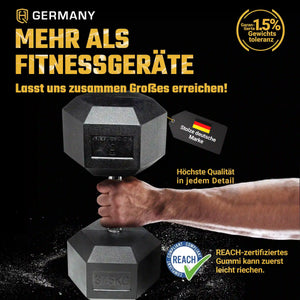 Hexagon Hantel Paar | 2.5 - 37.5kg