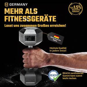 Hexagon Hantel Paar | 2.5 - 37.5kg