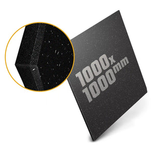 Indoor Sportboden 100 x 100 cm | 10 - 20 mm