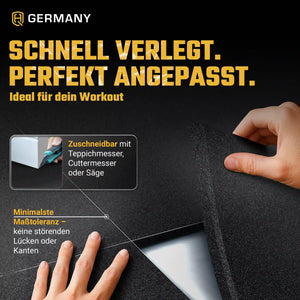 Indoor Sportboden 100 x 100 cm | 10 - 20 mm