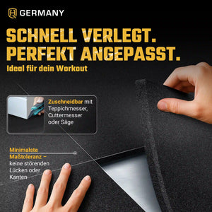 Indoor Sportboden 50 x 50 cm | 20 mm