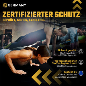 Indoor Sportboden 50 x 50 cm | 20 mm