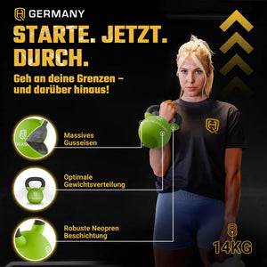 Neopren Kettlebell 2-32KG
