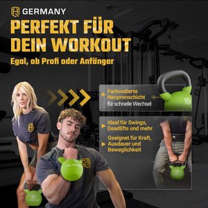 Neopren Kettlebell 2-32KG