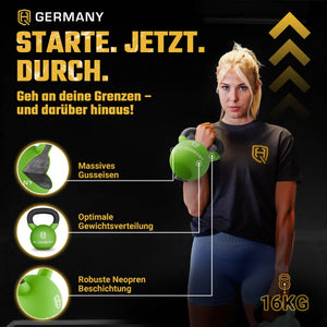 Neopren Kettlebell 2-32KG