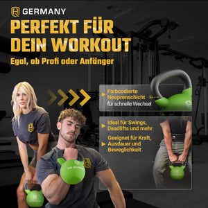 Neopren Kettlebell 2-32KG