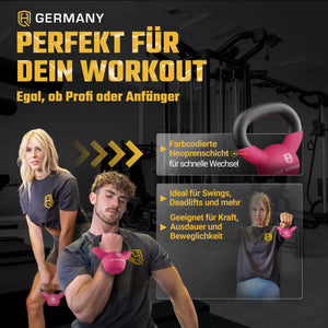 Neopren Kettlebell 2-32KG