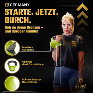 Neopren Kettlebell 2-32KG