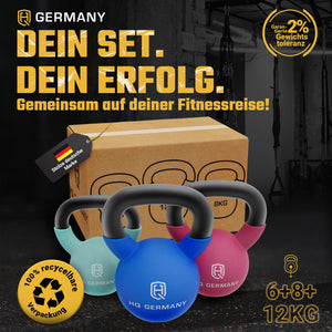 Neopren Kettlebell Set
