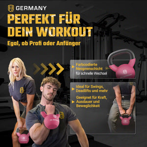 Neopren Kettlebell 2-32KG