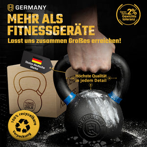 Powdercoat Kettlebell 2-32KG