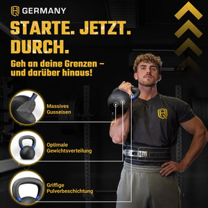 Powdercoat Kettlebell Set