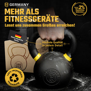 Powdercoat Kettlebell 2-32KG