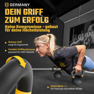 Powdercoat Kettlebell 2-32KG