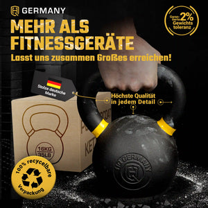 Powdercoat Kettlebell 2-32KG