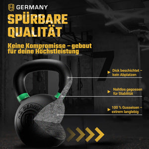 Powdercoat Kettlebell 2-32KG