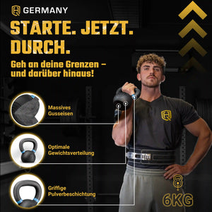 Powdercoat Kettlebell 2-32KG