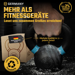 Powdercoat Kettlebell 2-32KG