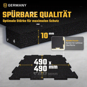 Puzzle Sportboden 49 x 49 cm | 10 mm
