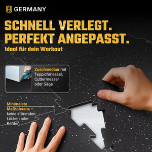 Puzzle Sportboden 98 x 98 cm | 6 - 30 mm