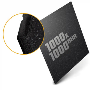 Antishock Sportboden 100 x 100 cm | 25 - 40 mm