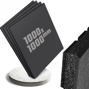 Antishock Sportboden 100 x 100 cm | 25 - 40 mm