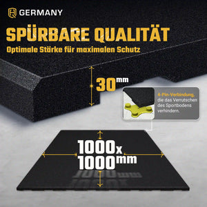 Connector Sportboden 100 x 100 cm | 20 - 40 mm