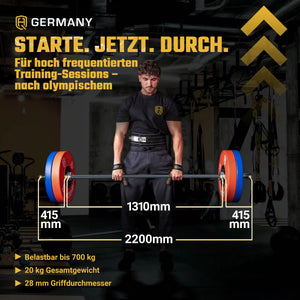 Performance Allrounder Langhantelstange | Keramikbeschichtung | Men