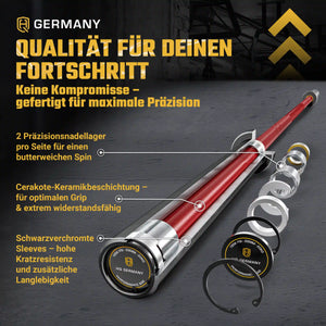 Performance Allrounder Langhantelstange | Keramikbeschichtung | Men