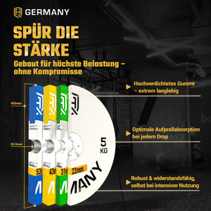 Competition Bumper Plates 5-25KG | Paar/Set