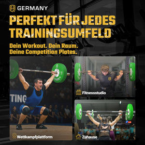 Competition Bumper Plates 5-25KG | Paar/Set