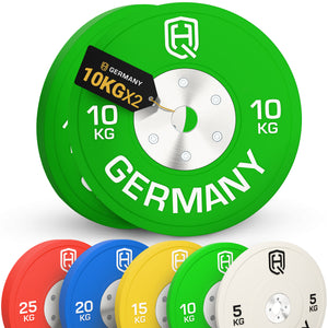 Competition Bumper Plates 5-25KG | Paar/Set