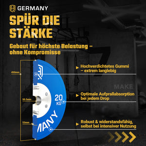 *B-Ware* Competition Bumper Plates 5-25KG