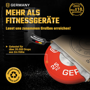 Competition Bumper Plates 5-25KG | Paar/Set