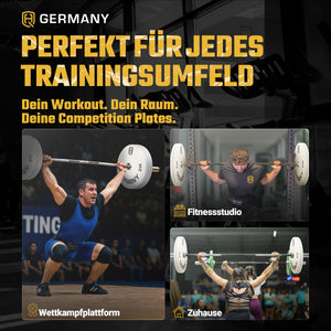 Competition Bumper Plates 5-25KG | Paar/Set