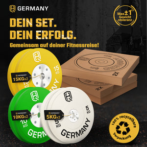 Competition Bumper Plate Set - Starter / Advanced / Pro / Elite