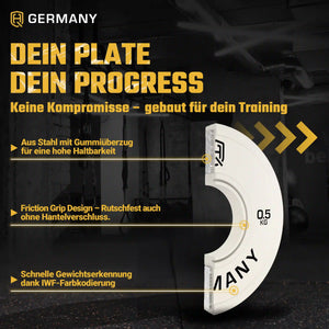 Fractional Change Plates 0.5KG - 2.5KG | Paar